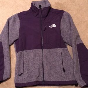 Purple North Face Denali Jacket